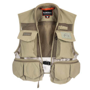 Simms Tributary Vest Tan