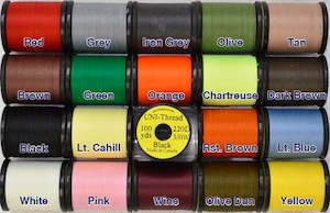 Threads Flosses: UNI Thread 100yds 3/0 220D