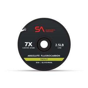 Fluorocarbon Tippet: Scientific Anglers Absolute FC Tippet Trout