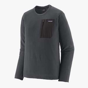 Patagonia Men's R1 Air Fleece Crewneck - Smolder Blue