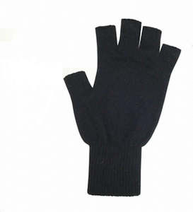 Comfort Gloves Possum Merino Half Finger
