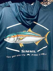 Simms Fly Fishing: Simms Solartech Hoody - Kingfish
