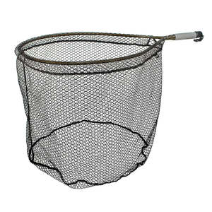 Mcleans Bronze Short Handle Rubber Net (L) R601
