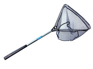 Fishing Nets Accessories: Rusler - Fresh Water Ultimate "Lil Beauty' Landing Net with Scabbard