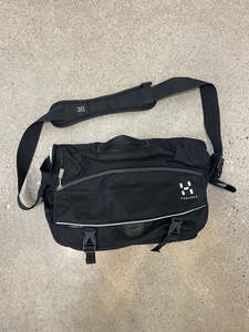 Bags And Carriers: Black Haglöfs Courier 15 Bag, 15L