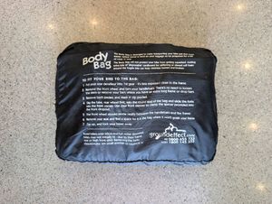 Bags And Carriers: Black Ground Effect Bike Travel Bag
