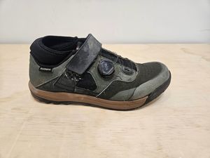 Green Shimano Clipless MTB Shoes, EU 42