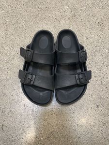 Footwear: Black Birkenstock Milano EVA, EU 32