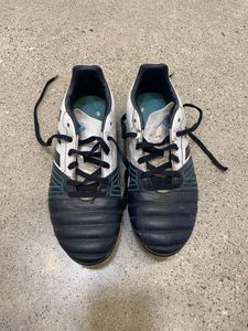 Footwear: Black Adidas Soft Ground Boots, EU 37⅓