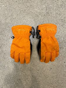 Kids Gear: Orange Macpac Snow Gloves, M