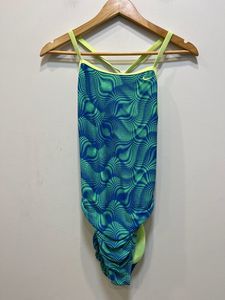 Water Sports: Blue/Green Nike One piece swimsuit