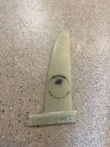 Water Sports: Clear FCS G10 Fin, 29 cm