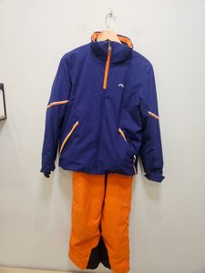 Blue Kjus Ski Jacket & Bib Pants Set, 164 cm