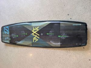 Featured: Wood/Teal North Kiteboarding Jaime 139x42 Twin Tip, 139x42
