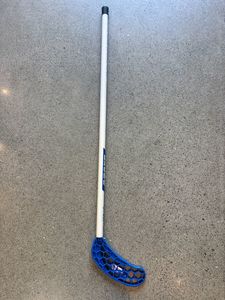 Other Sports: white/blue Oroks 100 SR Floorball Stick, Senior