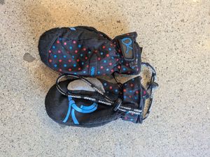 In Stock: Black Grenade Snowboard Mittens, Small
