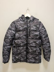 Grey Future Puffer Jacket, 13-14Y