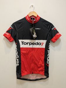 Clothing And Accessories: Red Tineli Cycling Jersey, S