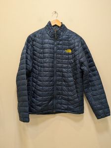 Clothing And Accessories: Navy The North Face ThermoBall Jacket, M