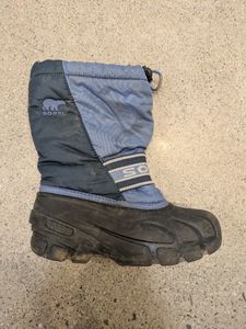 Footwear: Blue Sorel Flurry Snow Boots, EU 32