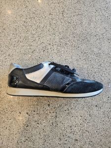 Footwear: Black Geox Casual Sneakers, EU 41