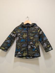 Kids Gear: Charcoal Mountain Warehouse Softshell jacket, 3-4 Yrs
