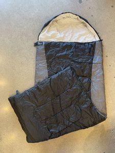 Black Navigator South Extra Large Hooded Sleeping Bag, 230 x 95 cm
