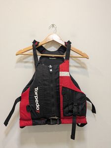 Water Sports: Red Torpedo7 Kids PFD, 8-10