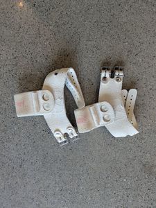 White  Gymnastics Bar Grips