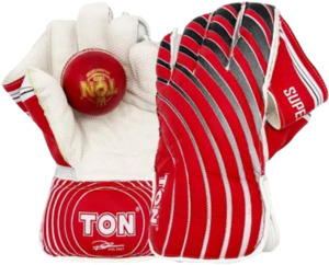 Cricket WicketKeeping Gloves SS TrainingGear Academy Protection Grip: SS TON SUPER Wicket Keeping Gloves