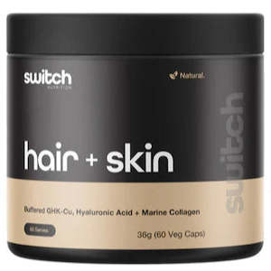 Switch Nutrition: Switch Nutrition Hair + Skin Caps