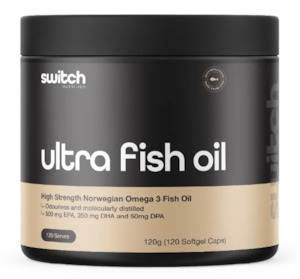 Switch Nutrition Ultra Fish Oil Caps