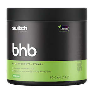 Switch Nutrition: Switch Nutrition BHB Caps
