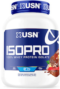 USN IsoPro 100% Whey Isolate Protein Powder 4lb