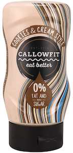 Keto Supplements: Callowfit Low Carb Cookies & Cream Sauce 300mL