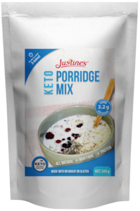 Keto Supplements: Justine's Keto Porridge Mix