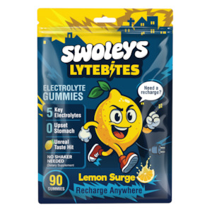 Electrolytes: Swoleys LyteBites Electrolyte Gummies