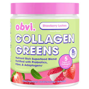 Collagen: Obvi. Collagen Greens Powder
