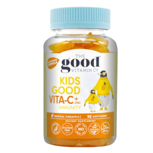 The Good Vitamin Co: The Good Vitamin Co Kids Good Vita-C + Zinc Immunity