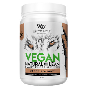 White Wolf: White Wolf Natural & Lean Vegan Plant Protein 900g