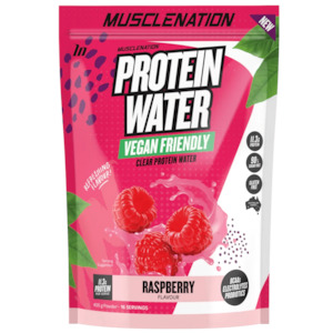 Muscle Nation: Muscle Nation Plant Protein Water - Raspberry