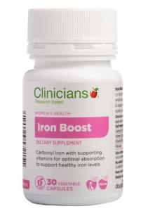 Clinicians: Clinicians Iron Boost
