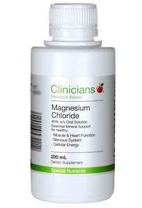 Clinicians: Clinicians Magnesium Chloride