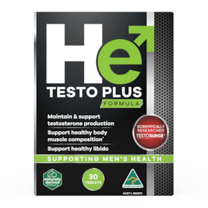 Top 50: He Testo Plus Caps