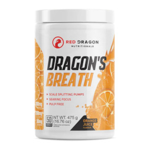Best Selling Pre Workout: Red Dragon Nutritionals Dragons Breath Pre Workout
