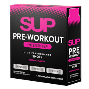 SUP Pre-Workout Intensifier Shots