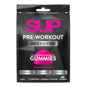 Best Selling Pre Workout: SUP Pre-Workout Intensifier Gummies
