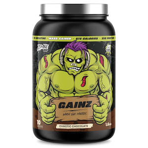 Weight Management: Zombie Labs Gainz Mass Gainer + Creatine Protein Powder