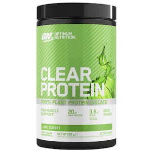 Optimum Nutrition Clear Plant Isolate Protein