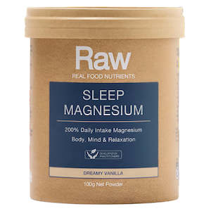 Raw Real Food Nutrients Sleep Magnesium Powder